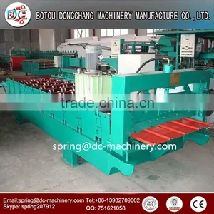 Color Steel Roofing Sheet Making Machine/galvanized Roofing Sheet Roll Forming Machine thumbnail-5