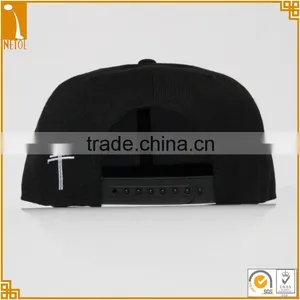 Custom 6 Panel Printed Tape Puff Embroidery Snapback Baseball Caps thumbnail-3
