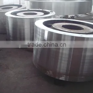 Carbon Steel Casting Support Roller With Shaft thumbnail-4