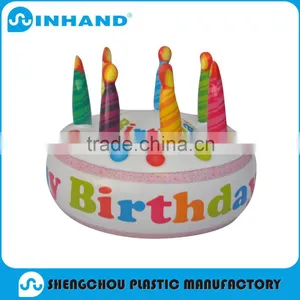 Promotional Inflatable Birthday Cake Cooler Pvc Fake Birthday Cake Plastic Birthday Cake Model thumbnail-1