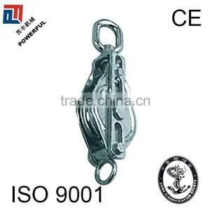 STAINLESS STEEL SWIVEL EYE DOUBLE PULLEY thumbnail-4