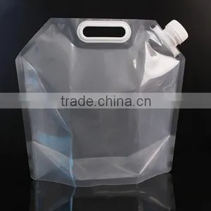 Portable Folding Water Bag / Outdoor Water Carrier Storage / Folding Water Bottle Water Bag thumbnail-3