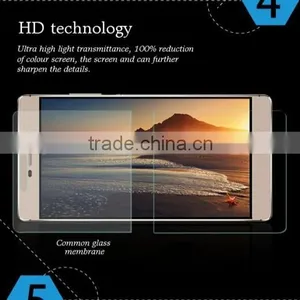 High Transparency 0.3 mm Anti Scratch Tempered Glass for Huawei p8 Screen Protector thumbnail-3