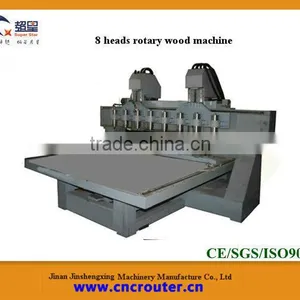 Cylinder CNC Machine With Eight Spindes Cnc Machine for Chair thumbnail-1