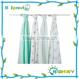 Fashionable and Breathable Bamboo Swaddle for Babies thumbnail-1