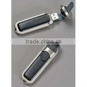 Premium Black Leather USB Flash Memory Drive 16 GB,usb Flash Drive Enclosures thumbnail-1