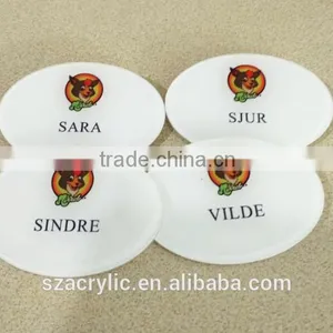 With Different Names Acrylic Name Badges thumbnail-1