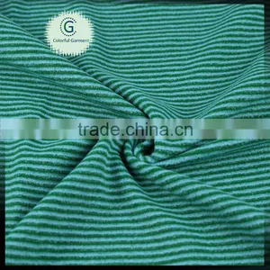 Wholesale Hacci Sweater Knit Stripe Fabric by the Yard Black / White thumbnail-1