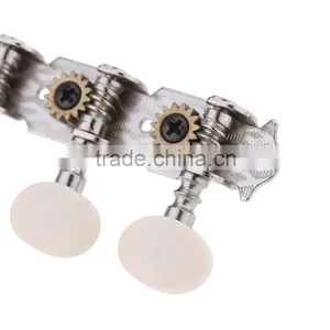 Machines Tuners Pegs Tuning Key With White Pearl Plastic Knobs 4L+4R for Mandolin thumbnail-2