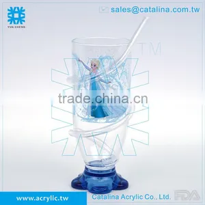Acrylic 236ml TUMBLER WITH STRAW thumbnail-5