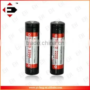 High Quality EFAN Li-ion 18650 2200mah 3.7V Rechargable Battery thumbnail-1