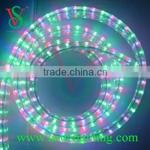 High Quality PVC 4 Wires Flat Multifunctional Led Rope Light thumbnail-2