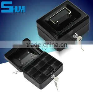 Matel Cash Box With Key Lock thumbnail-1