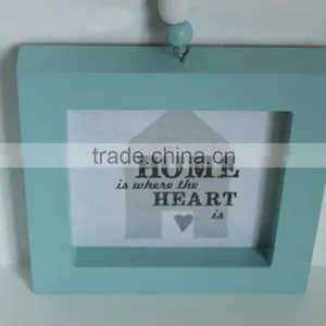 Becautiful, Beaded and Small Decorative Wall-hung Type Wooden Photo Frame thumbnail-3