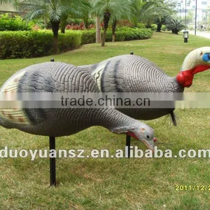 Supply Good Quality XPE Foam Painted or Flocked Outdoor Hunting Decoy Turkey, Foldable Lifelike Turkey Decoy For Sale thumbnail-6