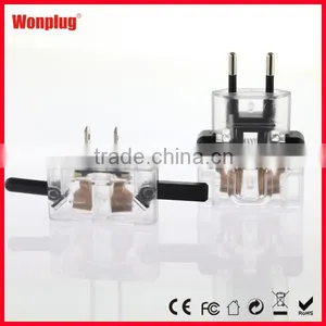 Hot Selling Worldwide Moblie Phone Used Travel Adapter for Warsaw With Schuko Plug thumbnail-2