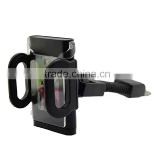 Universal Cell Phone Holder Walkie Talkie Holder Motorcycle Rearviewer Mirror Mount Mount 360 Degree Rotate New Arrival thumbnail-1