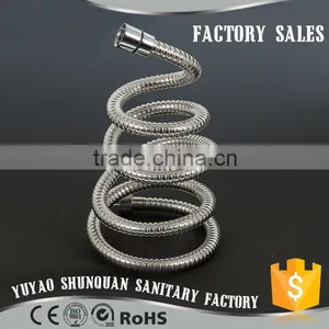 Factory Sale OEM Dia.14mm Stainless Steel Flexible Shower Hose Extension thumbnail-5