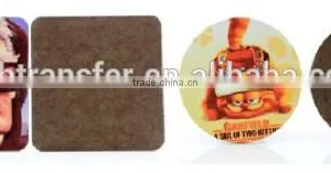 China Wholesale High Quality Sublimation Blank Hardwood MDF Coaster thumbnail-3