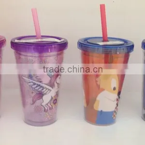 160oz Double Wall Plastic Straw Cup thumbnail-3