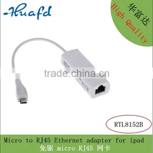 Wholesale Micro Usb Lan to Ethernet Adapter Driver for Tablet Made in China thumbnail-5