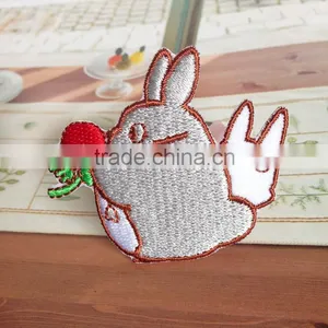 Newest Customized Animal Embroidery Patches,personailzed Cartoon Totoro Embroidery Patches thumbnail-2
