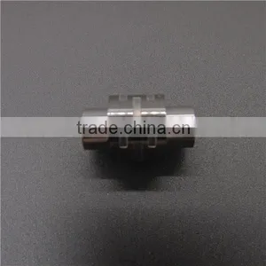 Stainless Steel Casting Charm Jewelry Silver DIY Bracelet Beads With Round Shape thumbnail-4
