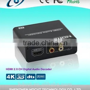 4K Digital Audio Decoder 5.1 With RCA and Earphone Output thumbnail-1