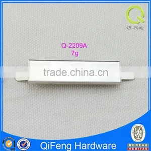 Q-2209A Metal Logo Decorative Nameplate Silver Zinc Alloy Multiduty Plate thumbnail-1