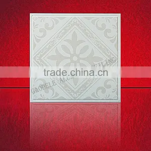 Artistic Aluminum Ceiling With Flower on It,Aluminum Ceiling Panel thumbnail-1