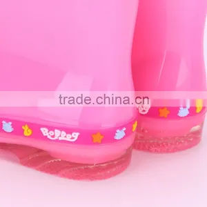 Cute Design Half Pvc Mickey Rain Boots for Kids thumbnail-2