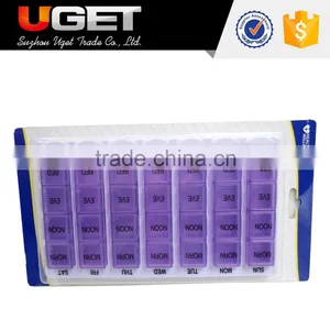Push Button Child Resistant Weekly Pill Box thumbnail-6