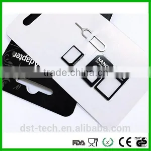 Nano Sim Card Adapters Standard Sim Card & Tools for IPhone thumbnail-1