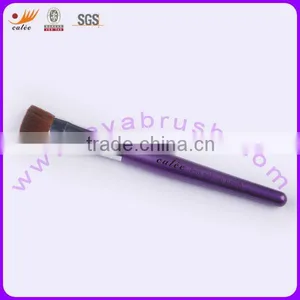 Short Nylon Hair Purple Wood Handle Mask Brush thumbnail-1