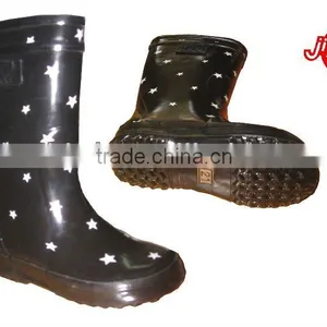 vc Black Wellingtons Rain Boot thumbnail-1