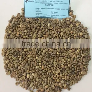 Robusta Type Green Coffee Beans,new Crop,washed,polished Grade AA 18 thumbnail-2