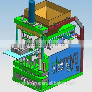 Great Price High Efficiency Model SY1-10 Fully Automatic Interlocking Brick Making Machine thumbnail-2