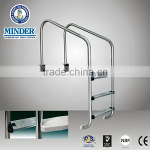 MB Series AISI 304 and 316 Swimming Pool Pool Ladder Pool Slide Ladder thumbnail-1