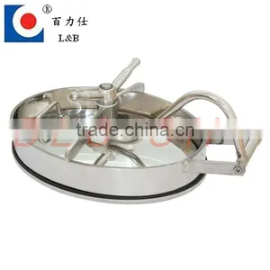 Sanitary Stainless Steel Tank Manhole Cover thumbnail-3