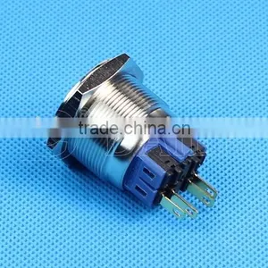 GQ25F-11 25mm SPDT 1NO+1NC Push Button Switch, Waterproof Push Button Switch 220V thumbnail-3