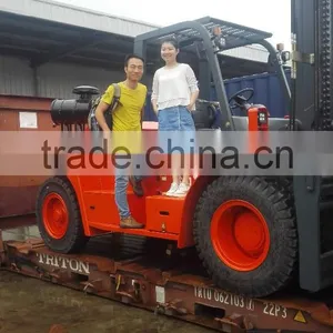 China Top1 Forklift Automatic Transmission H Series 12Ton 12000KG Heli Brand Forklift Truck Price thumbnail-2