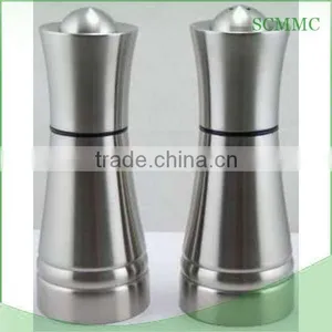 Stainless Steel Pepper Mill & Salt Shaker thumbnail-1