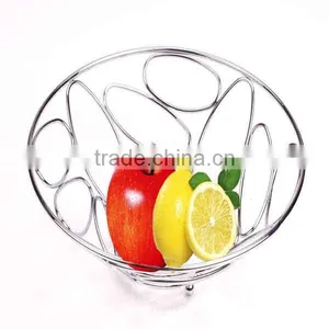 Wholesale Fruit And Vegetable Steel Wire Basket,Fruit Basket,Stainless Steel Fruit Basket thumbnail-4