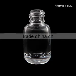 Glass Nail Polish Remover Bottle 5ml Mini thumbnail-1