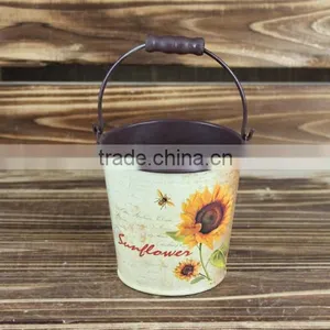 2015 New Design Paper Decal Zinc Small Pails Wholesale thumbnail-1