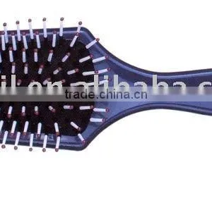 Paddle Cushion Plastic Hair Comb thumbnail-1