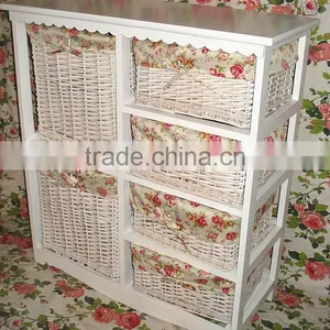 Wholesale Rattan Wicker Furniture With Wicker Basket Drawer thumbnail-1