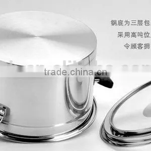 Colorful Stainless Steel Casserole Pot Soup Pot thumbnail-6