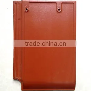 Hot Sale Flat Clay Tile Roof, Discount Ceramic Clay Construction Materials thumbnail-1