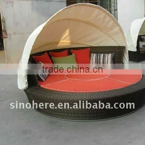 Rattan Sofa Set Footrest Lounge AK3115 thumbnail-1